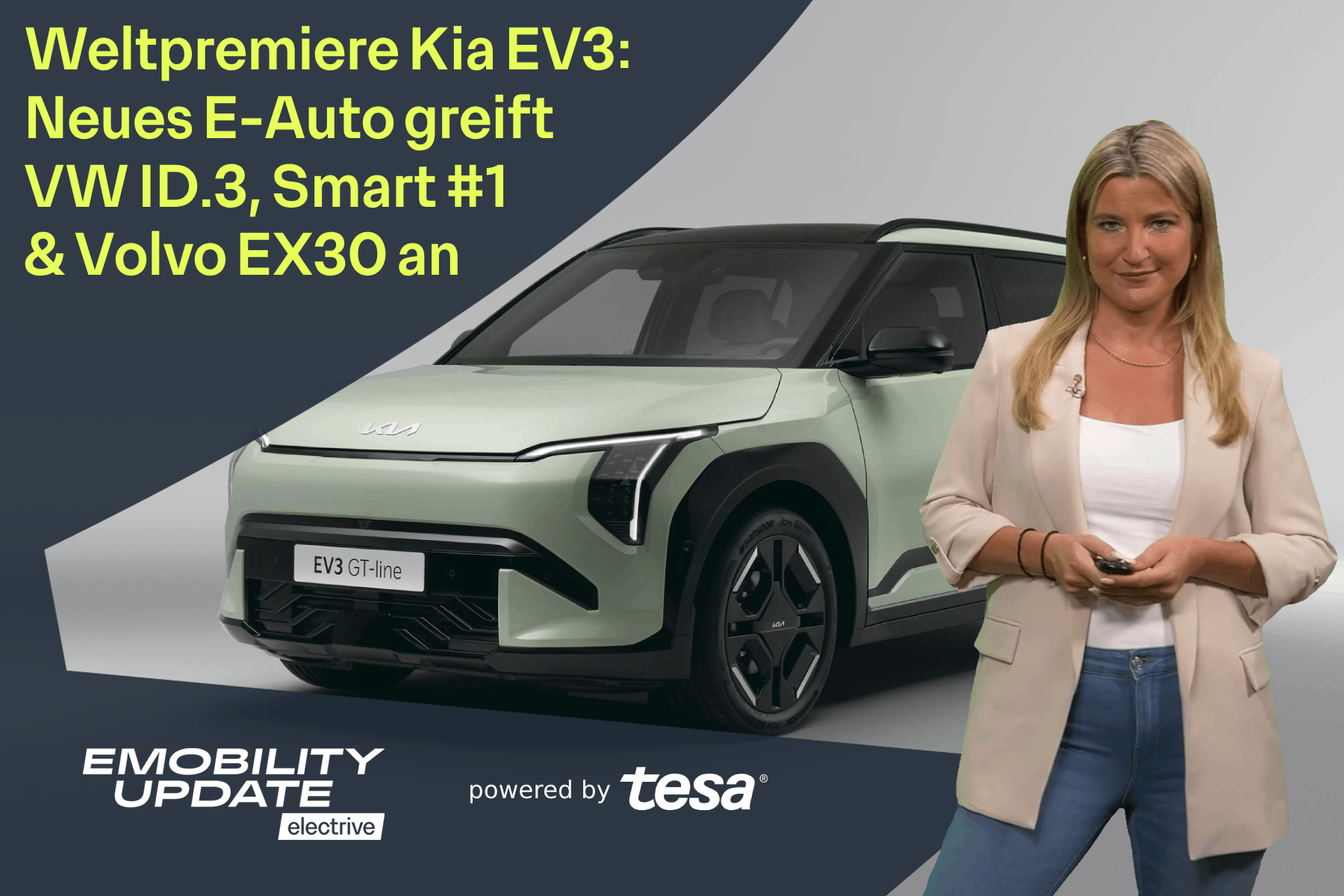 Weltpremiere Kia EV3 VW Golf 8 Als Plug In Hybrid H2