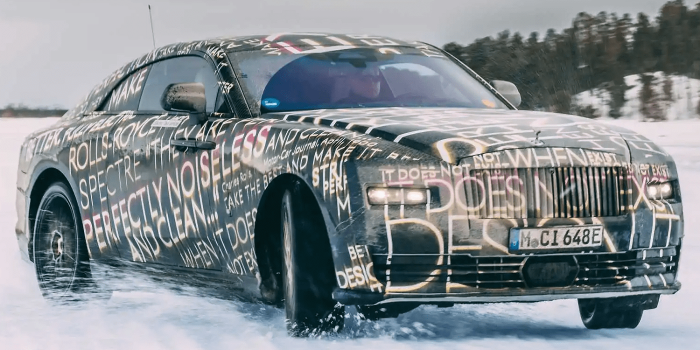 Rolls Royce schließt Wintertests des Spectre ab   electrive.net