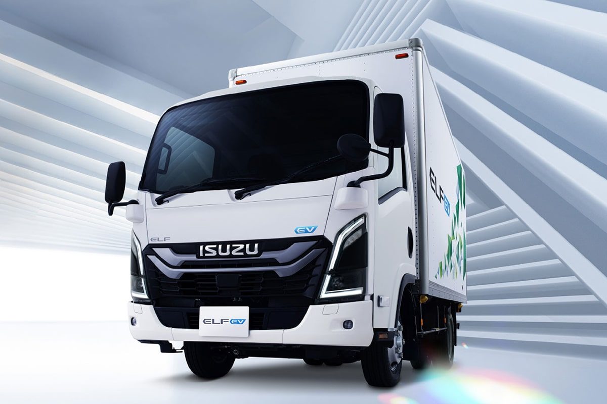 Isuzu setzt auf LGES-Rundzellen für E-Lkw Elf EV - electrive.net