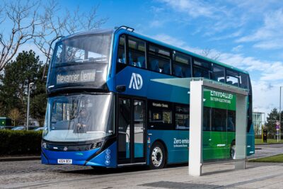 alexander dennis enviro400ev elektrobus electric bus reading buses grossbritannien uk 2024 01 min