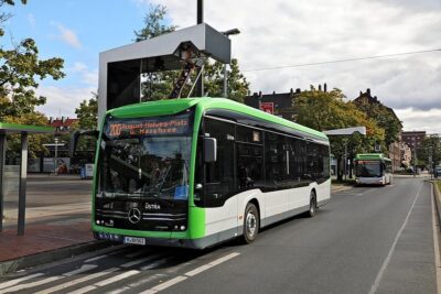 üstra e bus pantograf lader ladestation hannover 2024